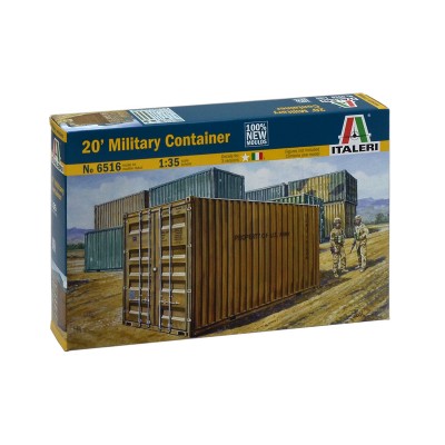 20’ Military Container - 1/35 SCALE - ITALERI 6516